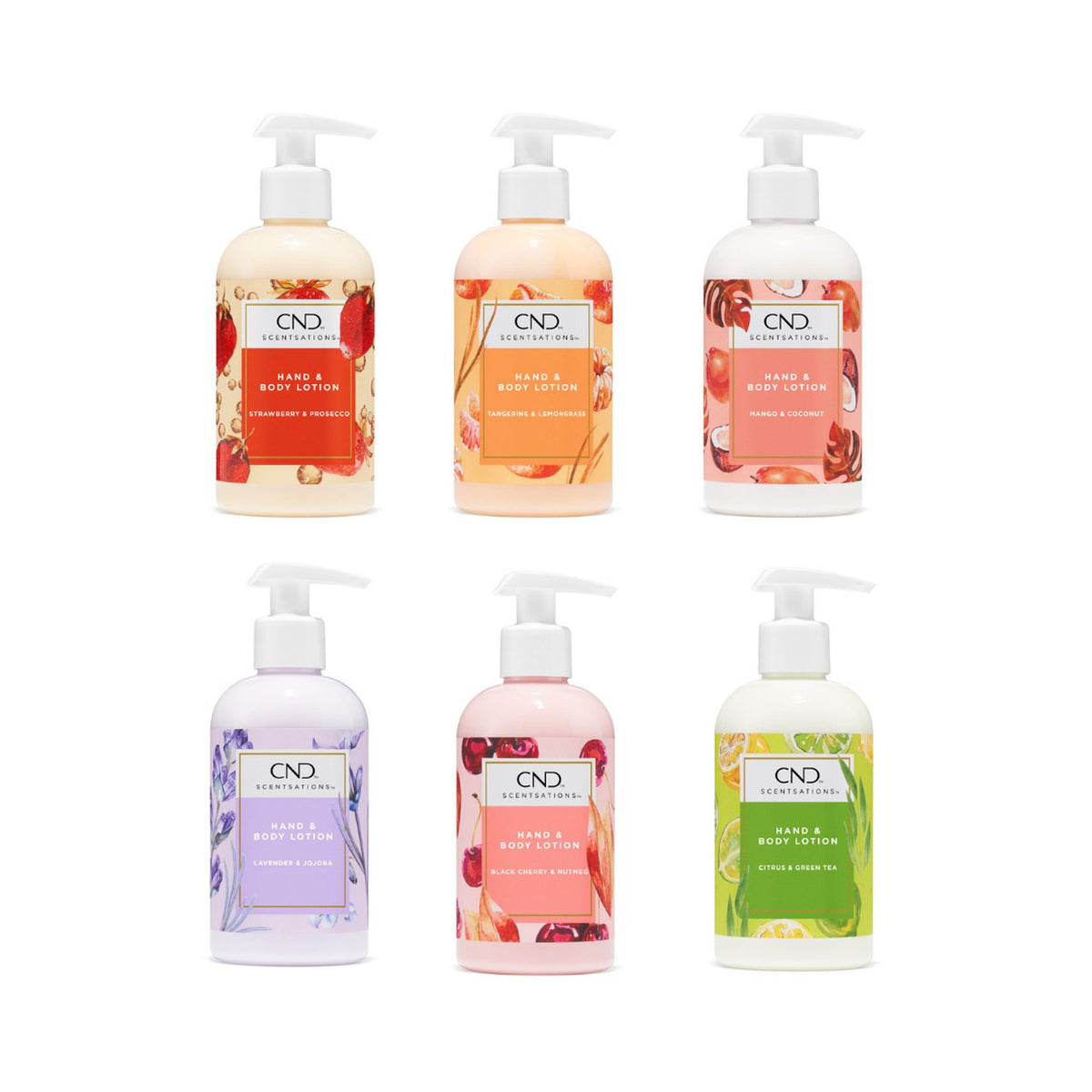 CND Scentsations Hand and Body Lotions