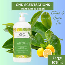 Load image into Gallery viewer, CND™ Scentsations LOTION - Citrus & Green Tea 976ml