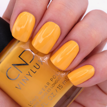Load image into Gallery viewer, Among the Marigolds yellow orange nails
