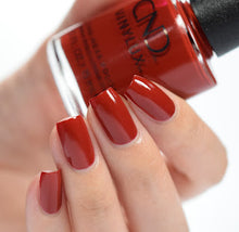 Load image into Gallery viewer, Books & Beaujolais - CND red nail polish