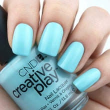 Load image into Gallery viewer, CND Creative Play Aqua nail polish Amuse-Mint