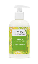 Load image into Gallery viewer, CND Scentsations Citrus & Green Tea Hand Lotion