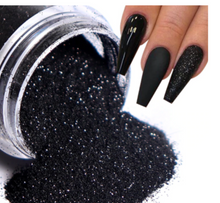 Load image into Gallery viewer, Micro Nail Glitter - Ebony