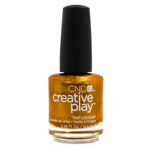Load image into Gallery viewer, Gilty or Innocent gold nail polish CND
