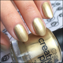 Load image into Gallery viewer, Lets Go Antiquing gold nail polish CND CReative Play