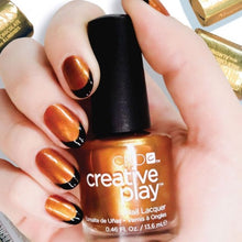 Load image into Gallery viewer, Lost In Spice gold nail polish CND CReative Play
