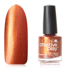 Load image into Gallery viewer, Lost In Spice gold nail polish CND Creative Play