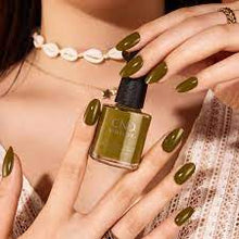 Load image into Gallery viewer, Olive Grove CND Vinylux olive green nail polish