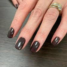 Load image into Gallery viewer, Phantom Dark brown nail polish CND