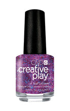 Load image into Gallery viewer, Positively Plumsy purple glitter nail polish CND