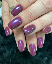 Load image into Gallery viewer, Raisin Eyebrowns CND purple nail polish satin finish