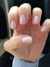 Load image into Gallery viewer, Romantique Semi sheer pale pink nail polish CND Vinylux