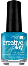 Load image into Gallery viewer, Ship-Notized blue satin nail polish CND