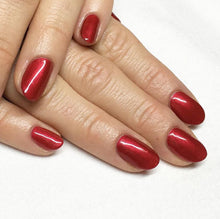 Load image into Gallery viewer, Tartan Punk red nail polish CND Vinylux Long Wear