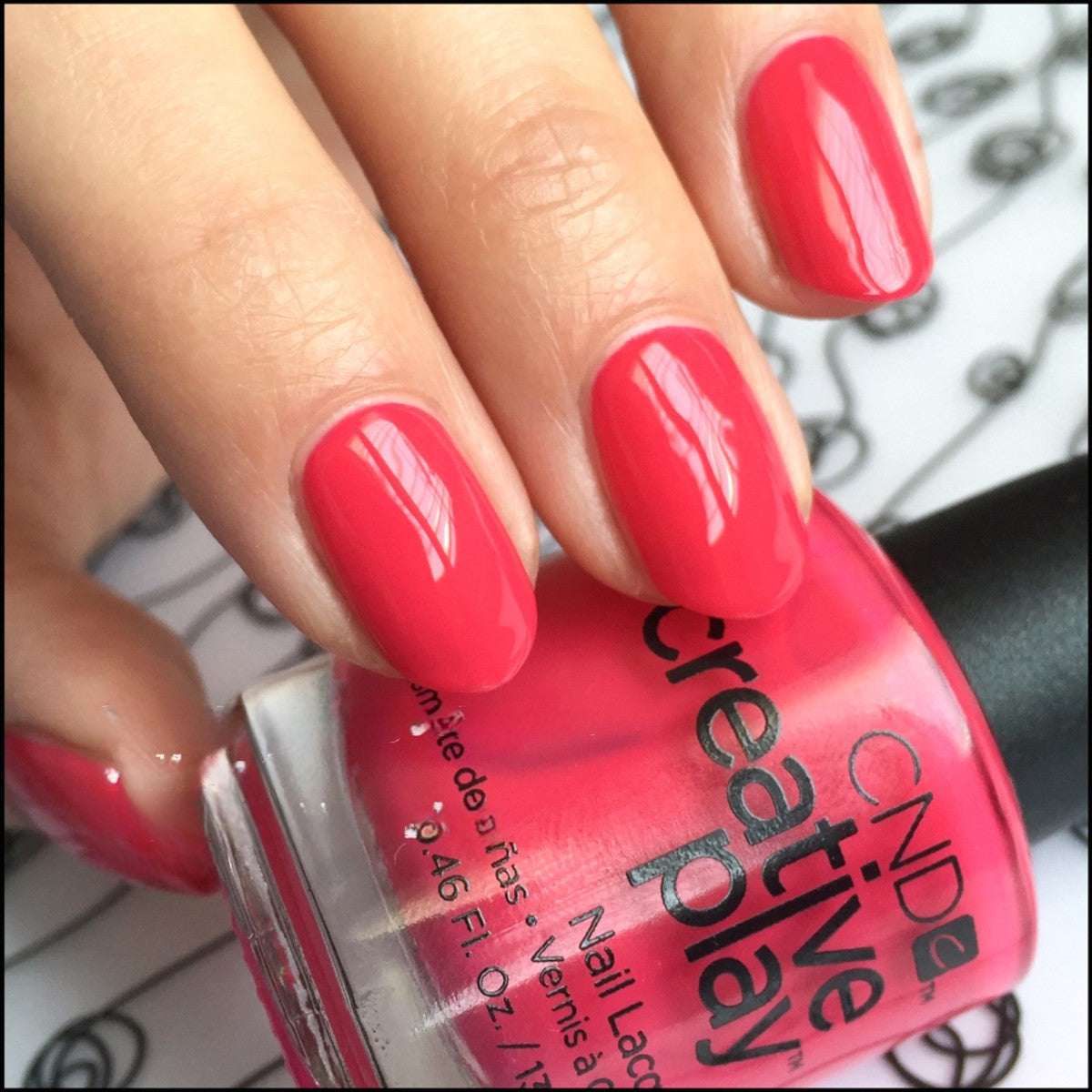 CND PLAY |Red Nail Polish |Well - Creme – cndonline.co.nz