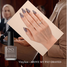 Load image into Gallery viewer, CND™ VINYLUX - Above my Pay Greyed #429
