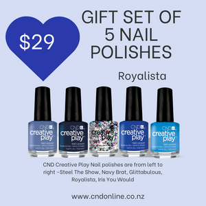 Creative Play Gift Set of 5 Nail Polishes - Royalista