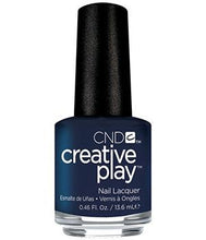 Load image into Gallery viewer, CND CREATIVE PLAY - Navy Brat - Creme Finish
