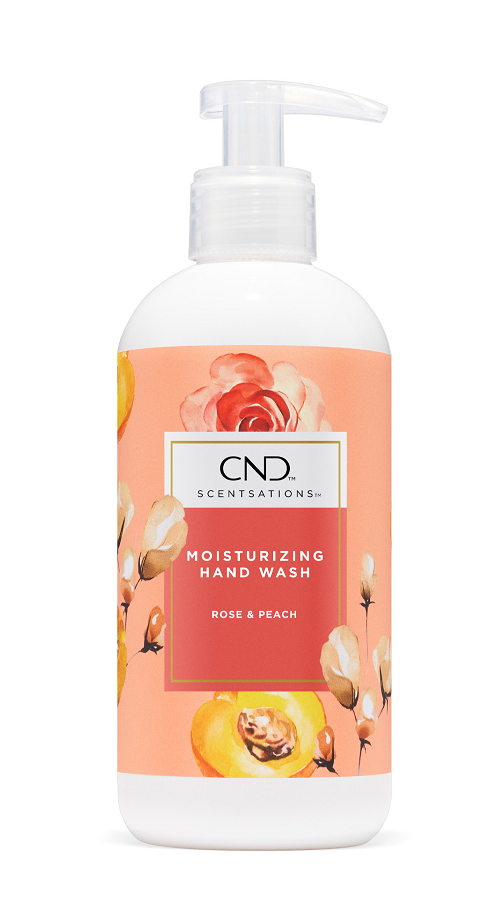 CND Scentsations Wash - Rose & Peach 390ml