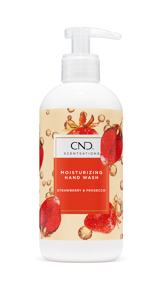 CND™ Scentsations Wash - Strawberry & Prosecco (Limited Edition) 390ml