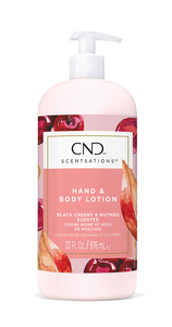 CND - Scentsations LOTION (LARGE) - Black Cherry & Nutmeg 976ml