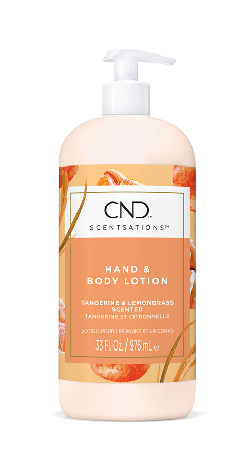 CND Scentsations LOTION (LARGE) - Tangerine & Lemongrass  976ml