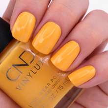 Load image into Gallery viewer, Among the Marigolds yellow orange nails
