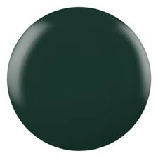 Aura = dark green nail polish CND Vinylux