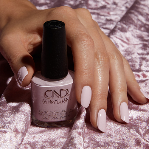 Aurora pale pink nail polish CND Vinylux