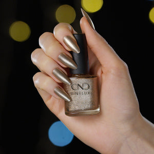 Bellini bronze coloured nail polish CND
