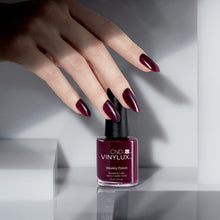 Load image into Gallery viewer, Berry Boudoir CND Deep red nail polish
