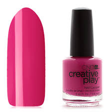 Berry Shocking pink nail polish CreativePlay