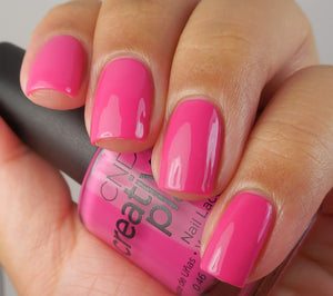 Berry Shocking pink nail polish CND