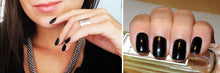 Load image into Gallery viewer, Black Pool nail polish CND
