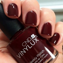 Load image into Gallery viewer, Bloodline deep red nail polish CND
