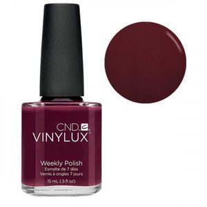 Bloodline deep red nail polish CND Vinylux