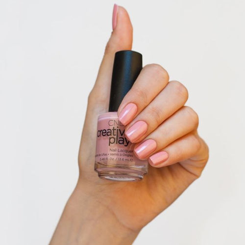 BLush On You pale pink nail polish CND