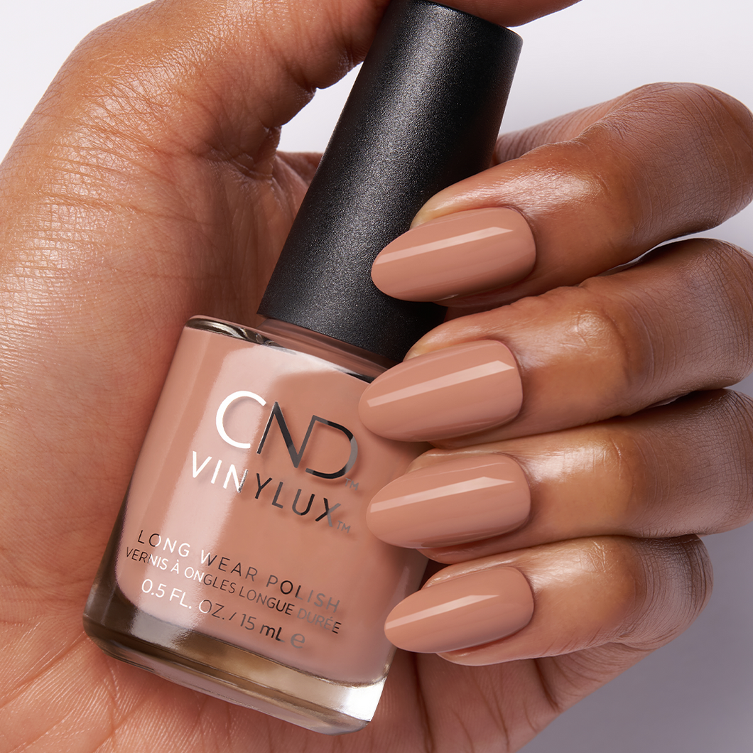 Boheme nail polish CND caramel nude