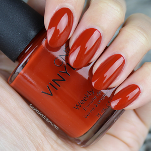 Brick Knit - CND nail polish - brick red nail polish 