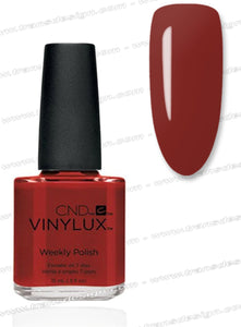 Brick Knit red nail polish CND Vinylux