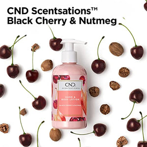 CND Scentsations Black Cherry & Nutmeg Hand & Body Lotion