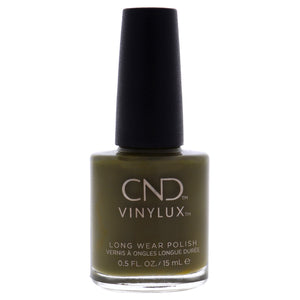 Cap & Gown - deep olive green nails - CND