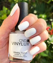 Load image into Gallery viewer, Cream Puff CND Vinylux white nail polish
