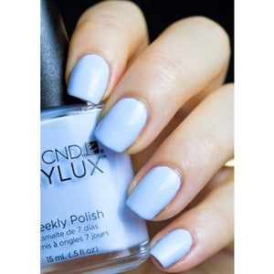 Creekside - CND Nail polish pale blue nails