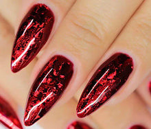 Load image into Gallery viewer, Diamond Red Nail Foil
