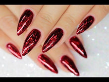 Load image into Gallery viewer, Diamond Red Nail Foil
