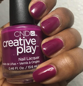 Drama Mama purple Nail Polish CND