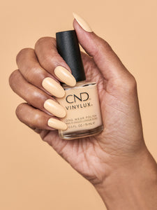 Exquisite soft yellow nails CND