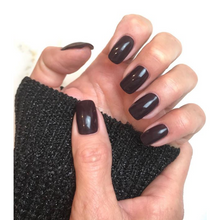Load image into Gallery viewer, Fedora Dark bchocolate brown nail polish CND Vinylux
