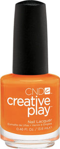 Hold On Bright - orange nail polish Creative Play